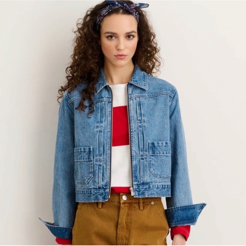 Alex Mill Light Blue Denim Jean Jacket